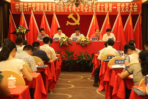 中共华体会官方版网站登录入口-华体会（中国）集团股份有限公司委员会成立大会暨公司第一届党员代表大会胜利召开