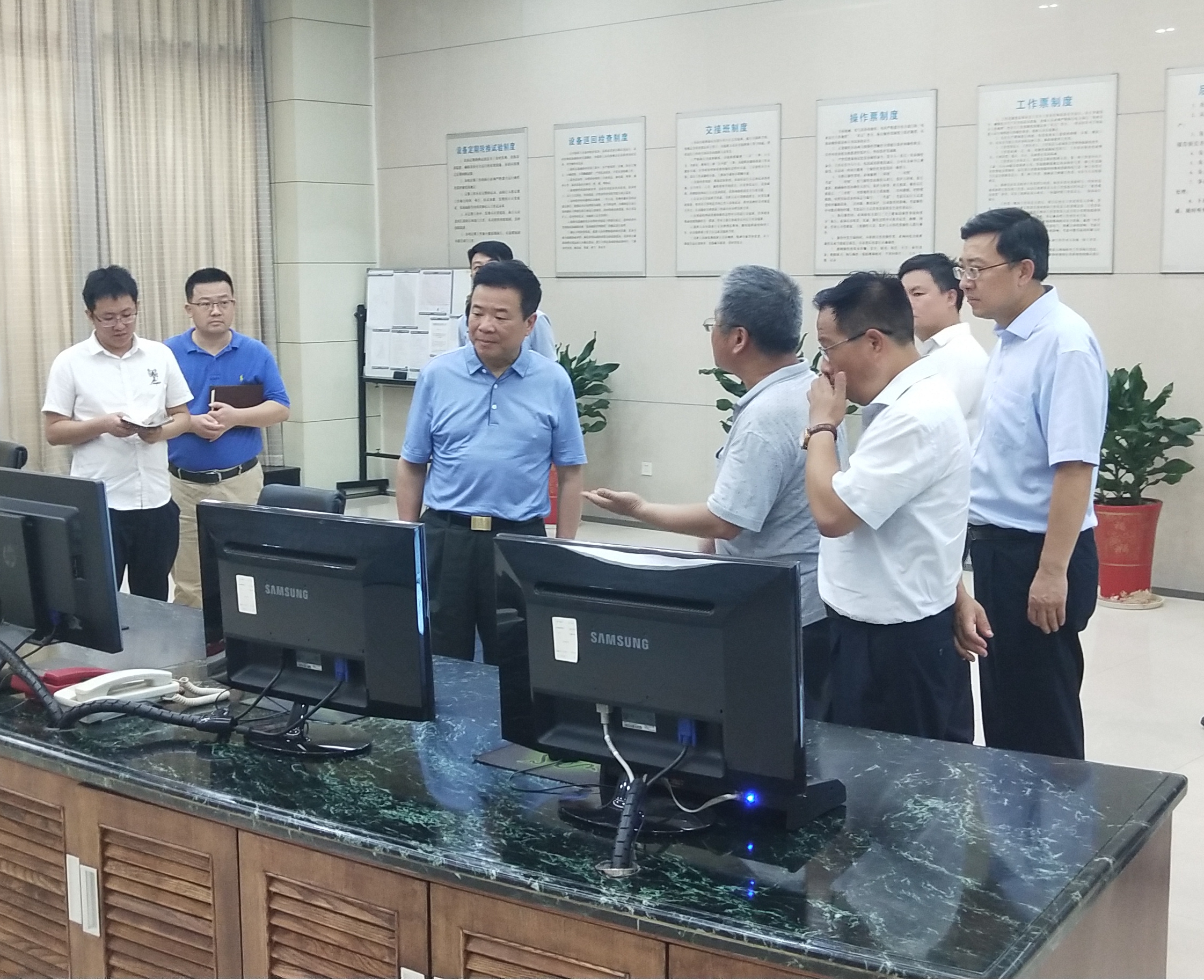 陈飞副省长到华体会官方版网站登录入口-华体会（中国）株洲航电枢纽考察调研