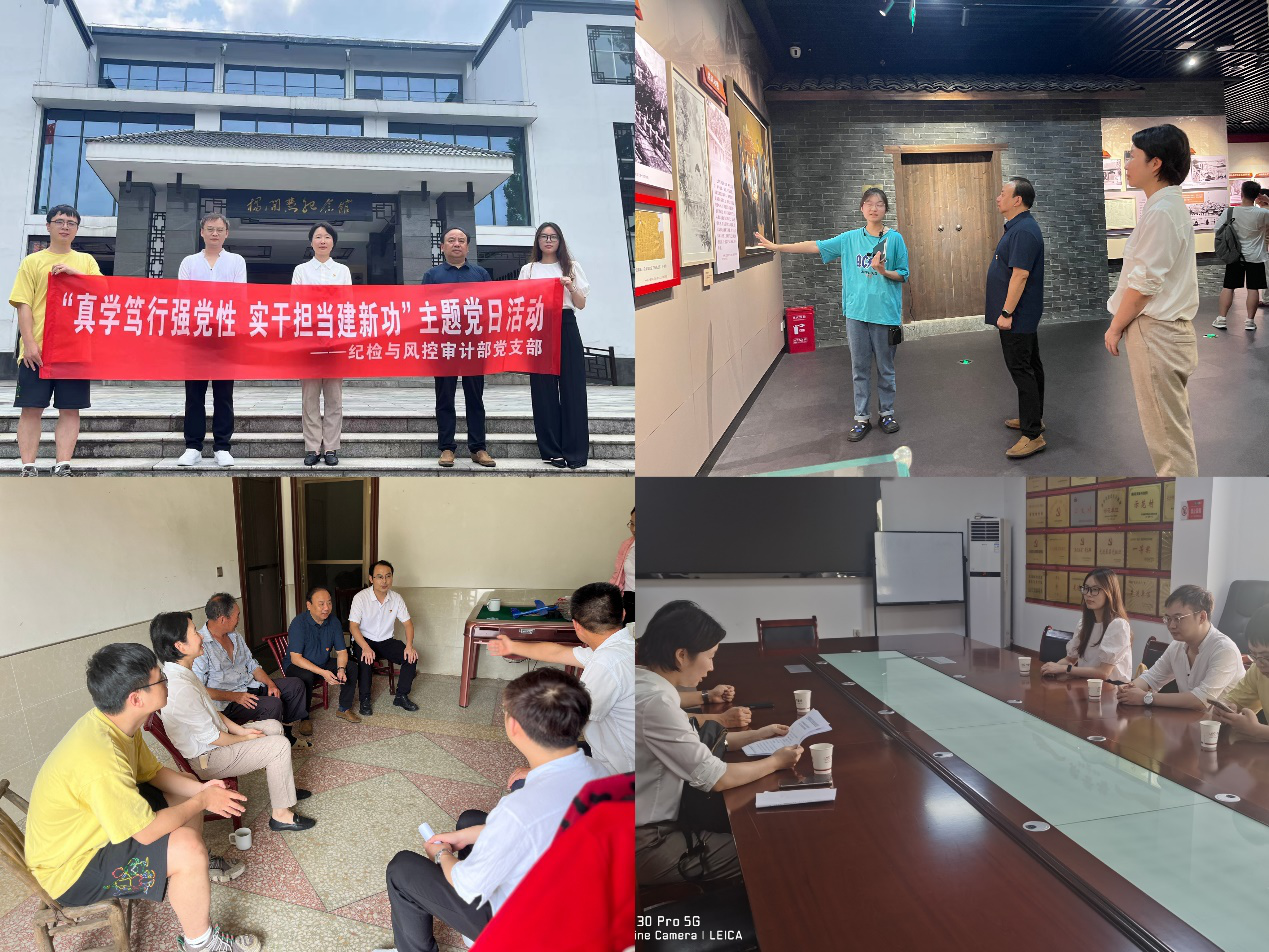 华体会官方版网站登录入口-华体会（中国）纪检与风控审计部党支部开展“真学笃行强党性 实干担当建新功”主题党日活动